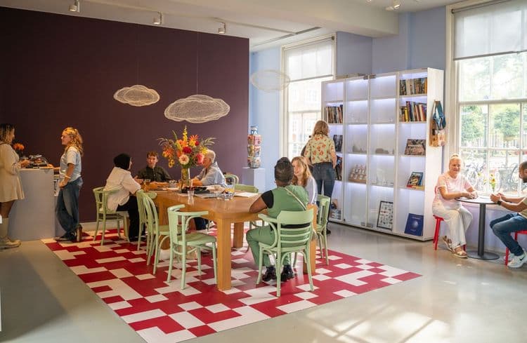 Fancy a break? Discover our terrace and Museum Café